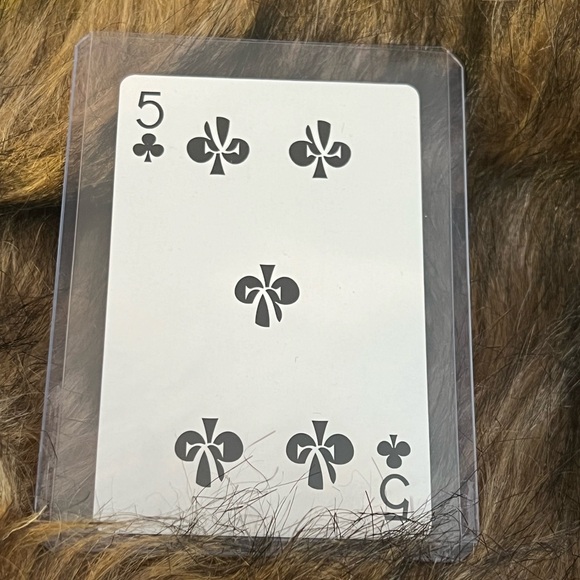 1 Cartier 5 of Clubs Playing Cards New! - Picture 7 of 7